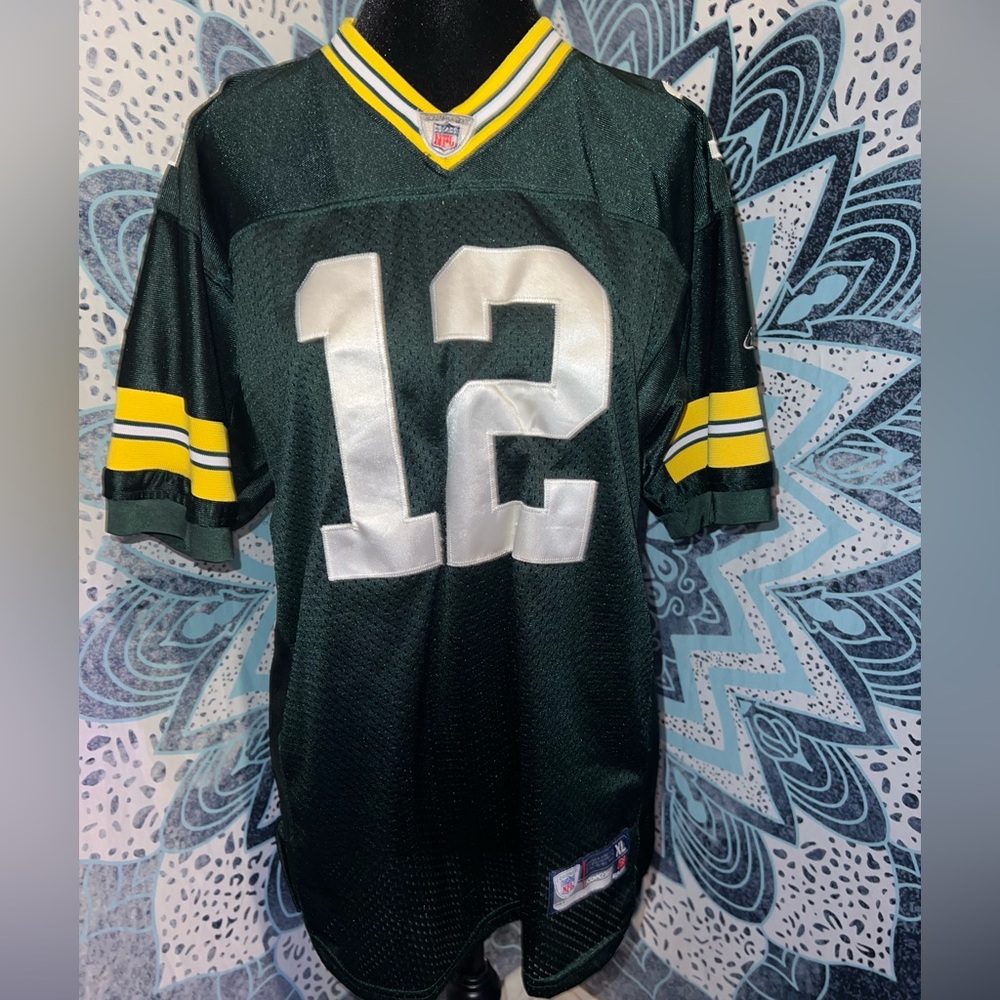 Reebok NFL Onfield Jersey Green Bay Packers Aaron Rodger’s
